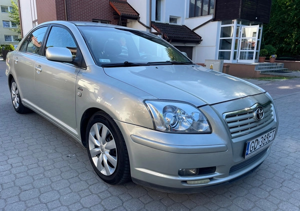 Toyota Avensis cena 7900 przebieg: 280000, rok produkcji 2005 z Świeradów-Zdrój małe 232